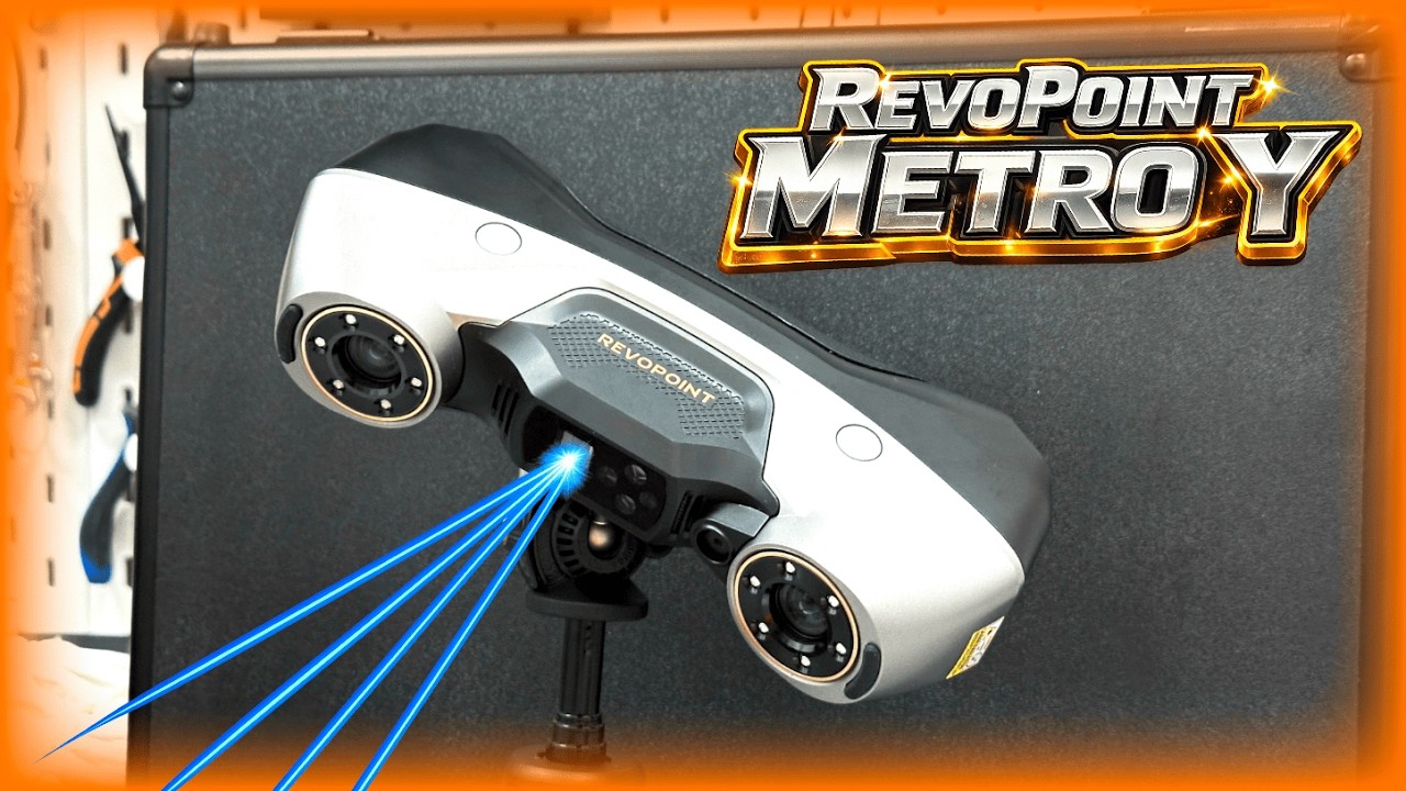Dieser 3D-Scanner hat mich wirklich überrascht! 🤯 Revopoint Metro Y Pro im Test / SU
