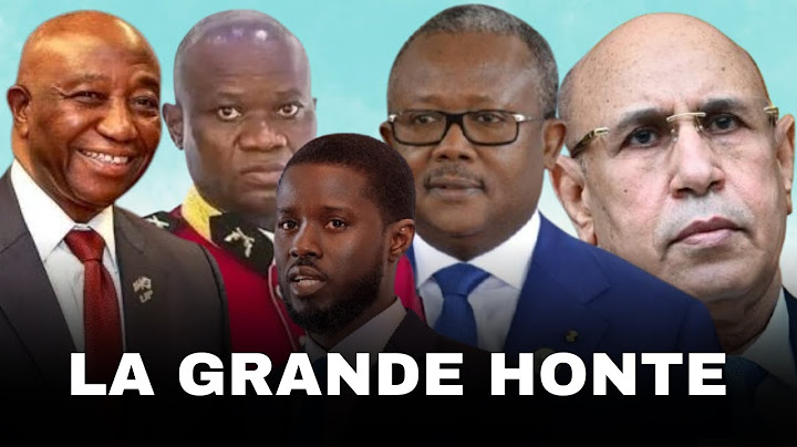 GRANDE HUMILIATION!! Voici le vrai visage des CINQ Présidents africains aux États-Unis d'Amérique.