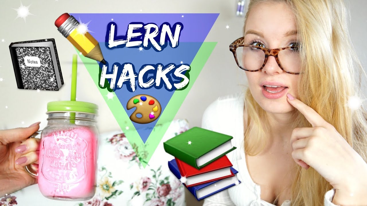 KEIN LERNSTRESS,  GUTE NOTEN & GENIALE LERNHACKS - Fit in der SCHULE!