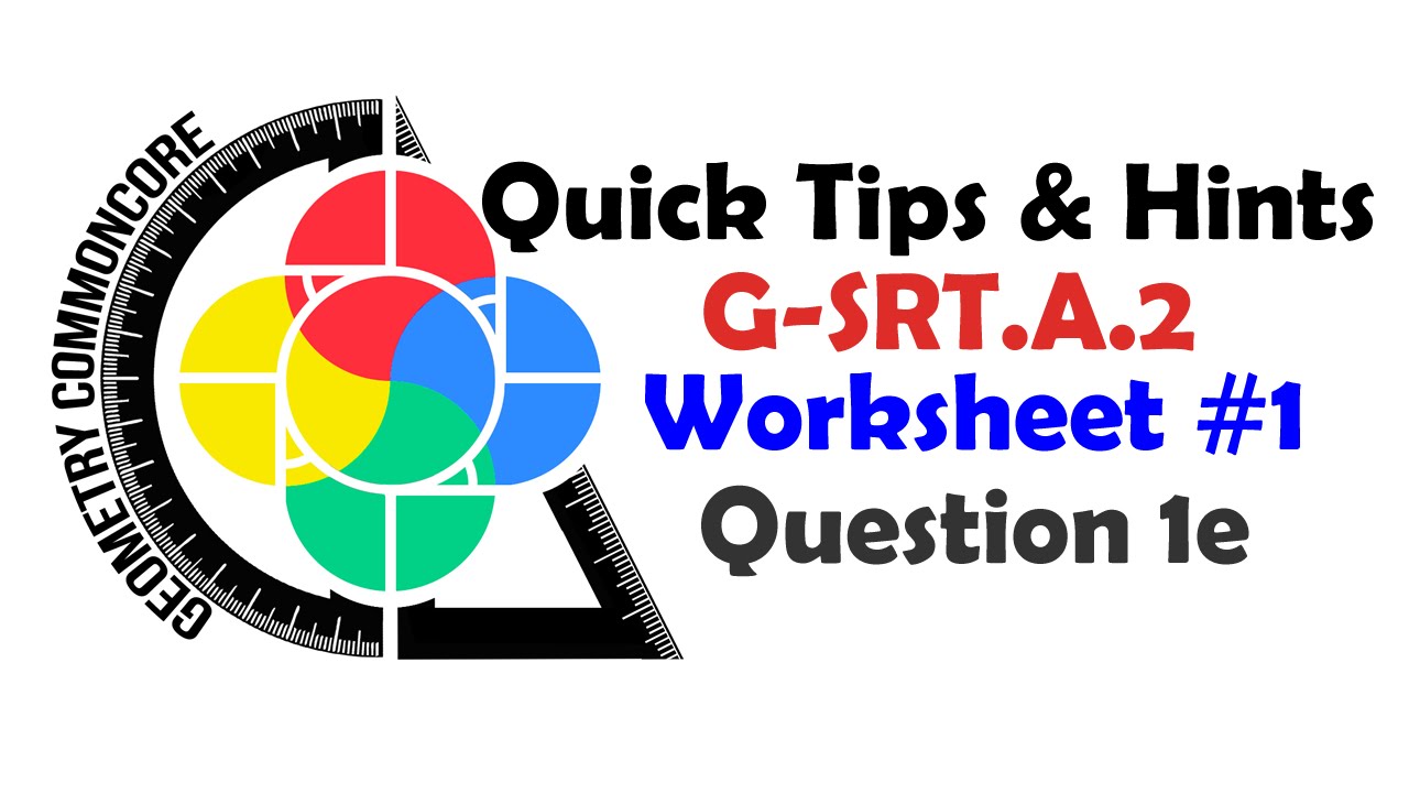 G SRT A 2 Worksheet 1 Hint 1e YouTube g-srt-a-2-worksheet-1-hint-1e-youtube