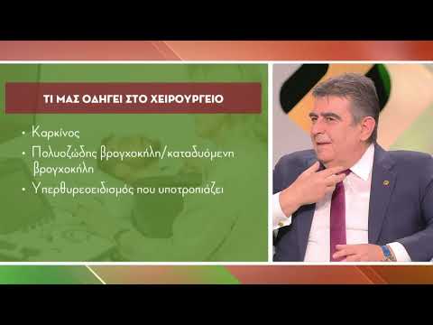 Βίντεο: Ενδείξεις για θυρεοειδεκτομή σε πολυοζώδη βρογχοκήλη;