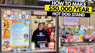 How to Start $50K/Year Hot Dog Stand Business