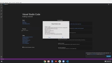 How to install Visual Studio Code 1.43 on a Chromebook