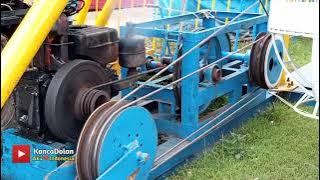 Mesin diesel Bianglala kincir angin pasar malam Lapangan Tegalrejo Magelang | Khataman 2023