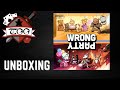 Wrong party board game unboxing