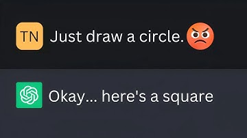 I Asked AI to Draw a Circle.. 😵