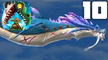 Hungry Dragon | Gameplay Walkthrough Part 10 - Poseidran Dragon