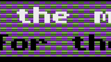 ATARI 2600 Parallax Scroll Text Demo 2005 Alex Herbert