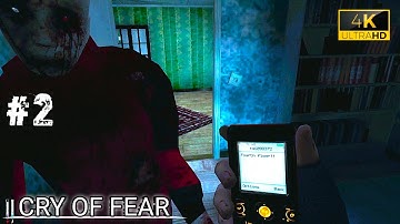 CRY OF FEAR Gameplay Walkthrough #2 [4K60FPS] #horrorgame