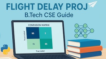 Flight Delay Prediction | B.Tech CSE Mini-Project Tutorial #miniproject #ai #machinelearning #coding