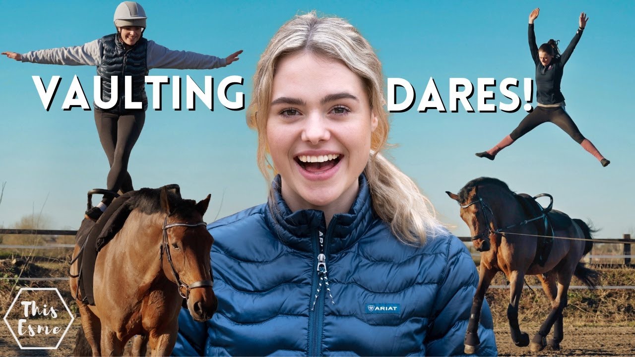 Play: This Esme's Vaulting Dares: real skill, real horses, genuinely wholesome