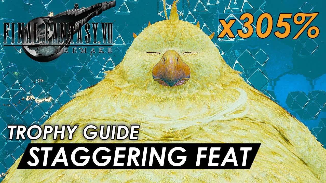 Final Fantasy Vii Remake How To Increase Stagger Staggering Feat