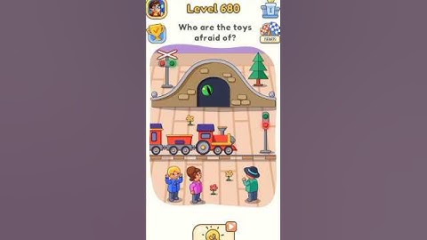 DOP 5 Who are the toys afraid of? Level-680 (Walkthrough+Tips)#shorts #game#dop5 #gaming#viralvideo