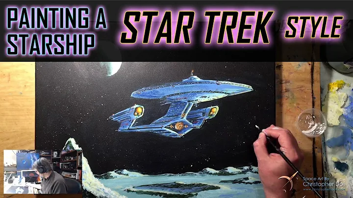 Painting a Starship - Star Trek Style