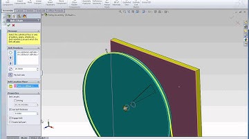 Inserting the Belt/Chain Assembly Feature in a SolidWorks Assembly