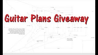 Flying V Style Guitar Plans Giveaway