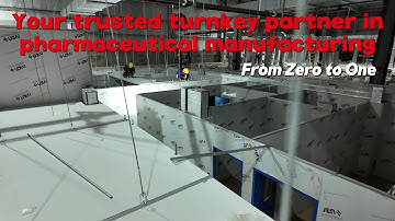 IVEN Turnkey Pharmaceutical Solutions – From Factory Planning to Production