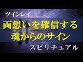 ツインレイ 二人だけの愛のシンクロ 結ばれる二人に贈られるサイン!