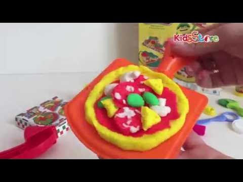 Play-Doh Pizza Party B1856 Плей-до Пицца/піца - YouTube