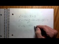 Completing the Square - Best Explanation