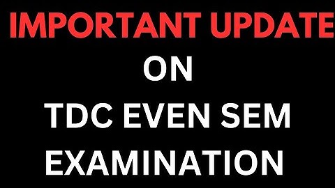 Very Important Discussion on TDC EVEN SEMESTER EXAM 2023 | ASSAM UNIVERSITY