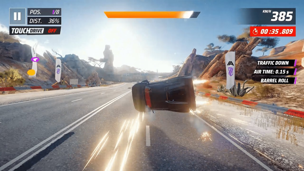 Моменты безопасного вождения в Asphalt Legends | Часть 11