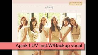 Apink LUV Inst.W/Backup Vocal