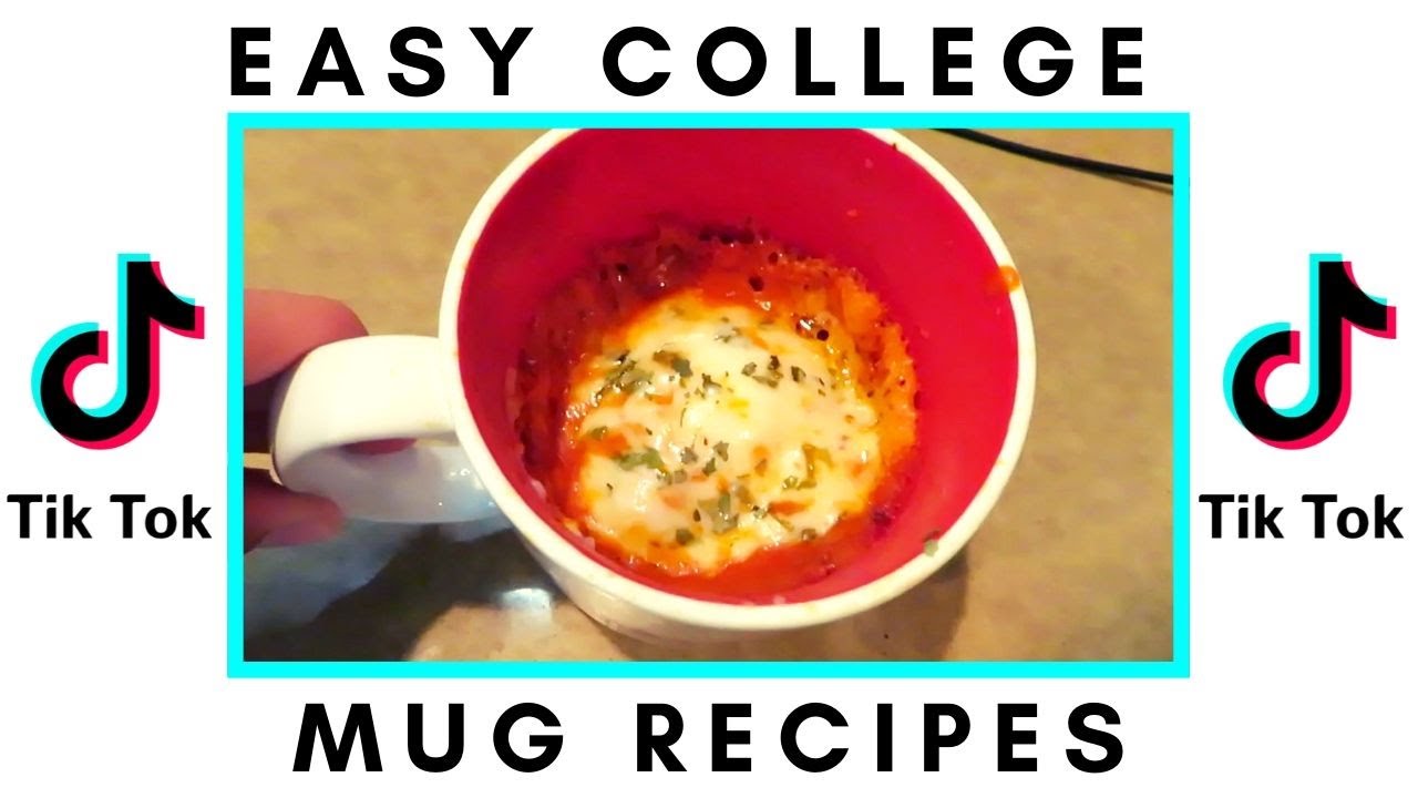EASY tiktok mug recipes for busy college students! YouTube