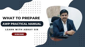 AWP Practical Manual TYBSC IT Sem-5 | How to Prepare For Exam | AWP Question Paper Pattern.