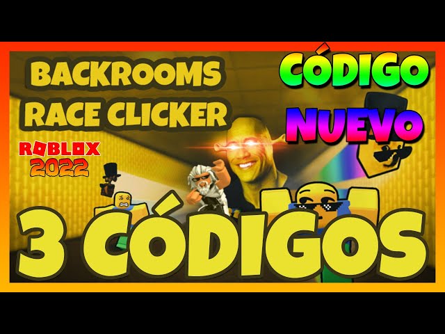 Códigos de Backrooms Race Clicker (November 2023) - GuíasTeam