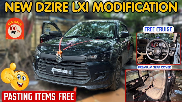 New Dzire 2025 Modification ✅ New Dzire Modified ✅ Dzire Lxi Modified With Price ✅ Dzire Accessories