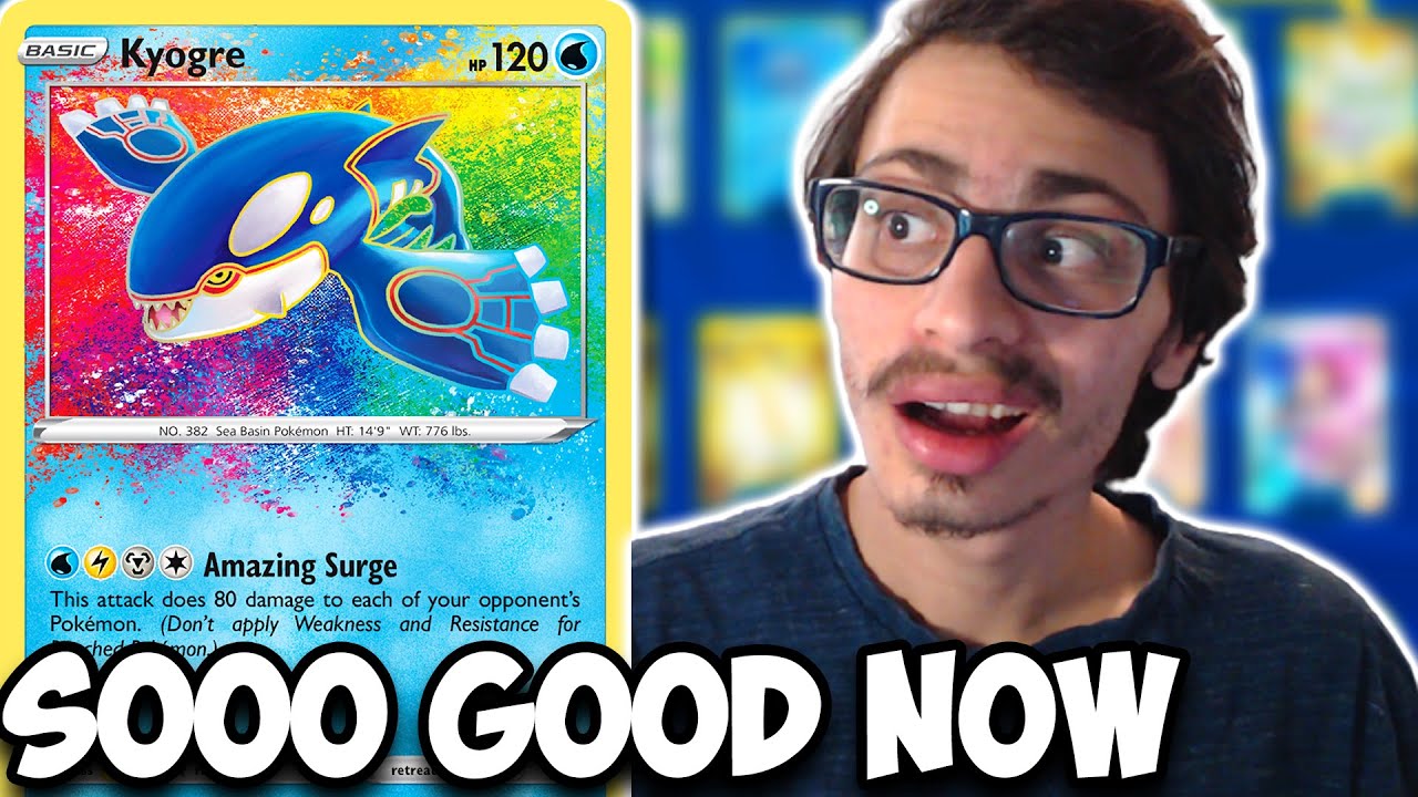 Rotation & Evolving Skies Makes Amazing Kyogre SO GOOD Now! PTCGO - YouTube