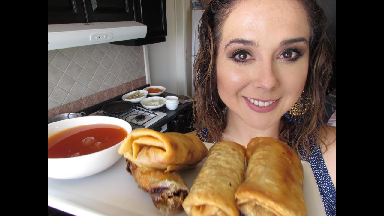 Rollos primavera/Spring rolls/Marisolpink