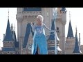 TDL エルサ綺麗♡「フローズンファンタジーパレード」ディズニーランド Beautiful Elsa! , Anna! "Frozen fantasy Parade" Tokyo Disneyland