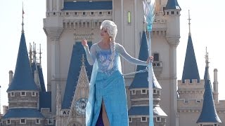 TDL エルサ綺麗♡「フローズンファンタジーパレード」ディズニーランド Beautiful Elsa! , Anna! 