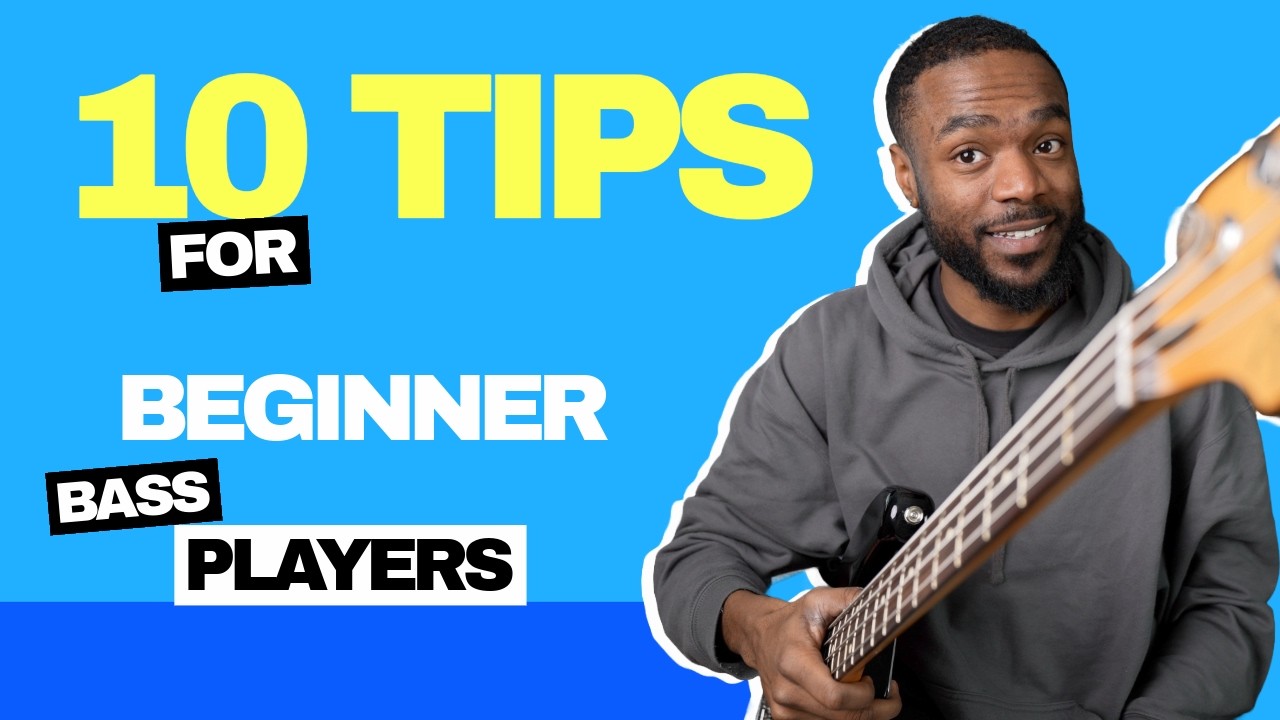10 Tips to take you from a BEGINNER to INTERMEDIATE bass player .. FAST!