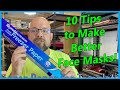 10 Great Tips to Make Better Face Masks!  SEWING TIPS!!!