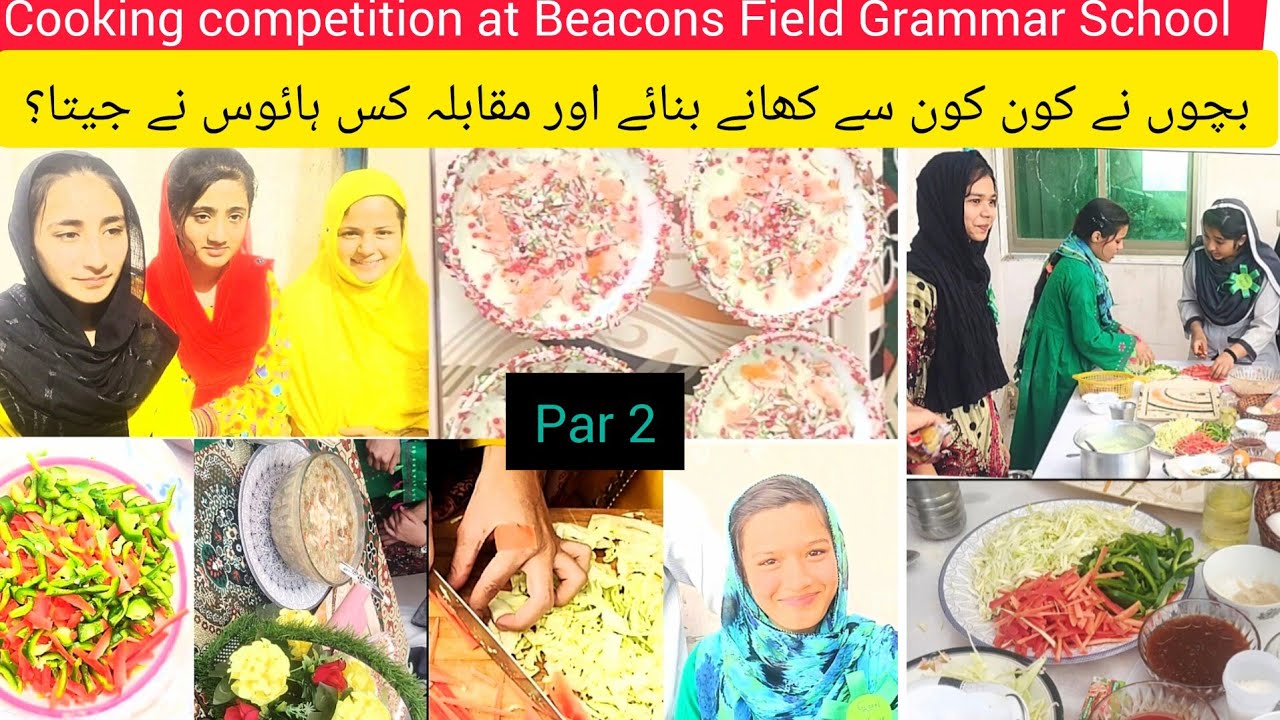 Cooking competition Beaconsfield Grammar School Annual sports week par