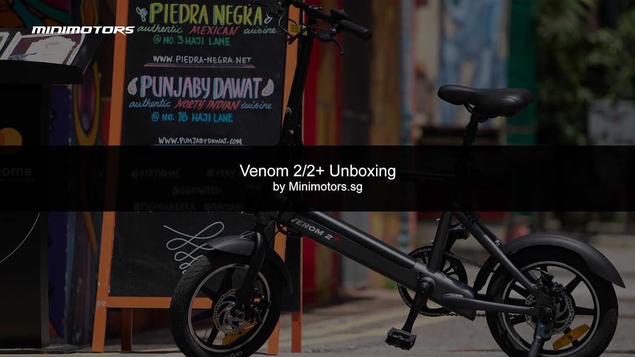 Venom 2 2 Electric Bicycle Unboxing Youtube