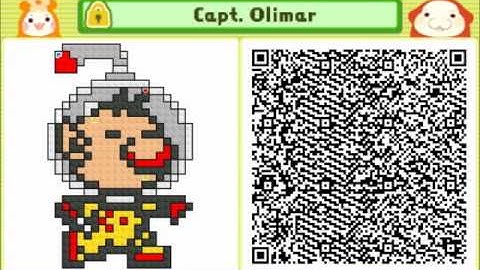 Pushmo: Capt. Olimar (buizel009s stage) + QR code