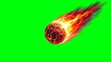 Asteroid Green Screen