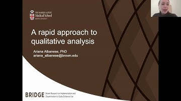 Advance RI CTR Implementation Science Seminar Series | Ariana Albanese, PhD