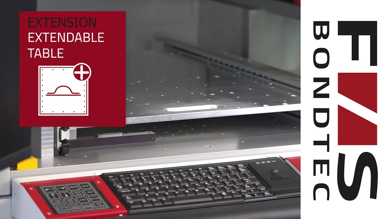 Boost Productivity with the Extensible Table | F&S BONDTEC Series 86