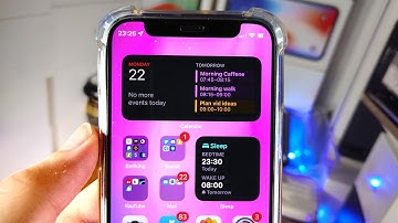 ANY iPhone How To Add Calendar to Home Screen!