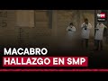 SMP: abandonan cuerpo sin vida en plena avenida