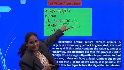 UNIT-1 SESSION-5 RANDOMIZED ALGORITHMS