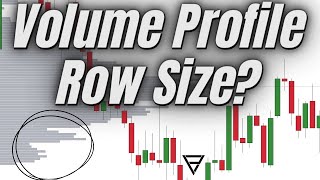 How I Set Up My Volume Profile Row Size Definition in TradingView