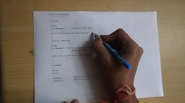 Function Redefining in C++