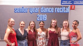 Senior Year Dance Recital Vlog! | Courtney Richter Content