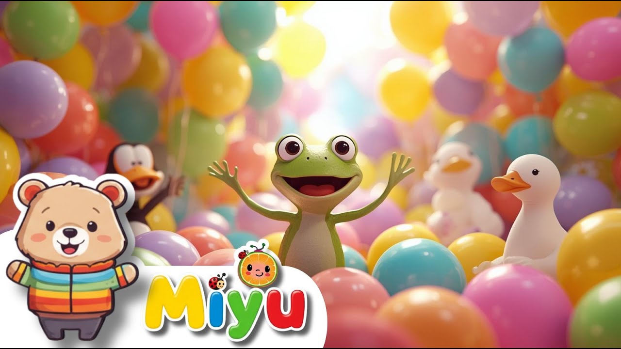 Miyu - Canzoni per Bambini: La Canzone della Rana, dei Palloncini Colorati e TANTO ALTRO! 🎵🌈